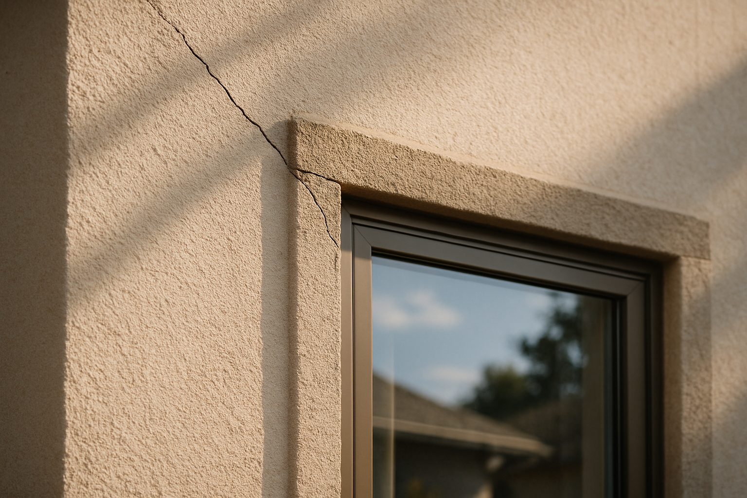 Stucco Crack Repair in Winnipeg