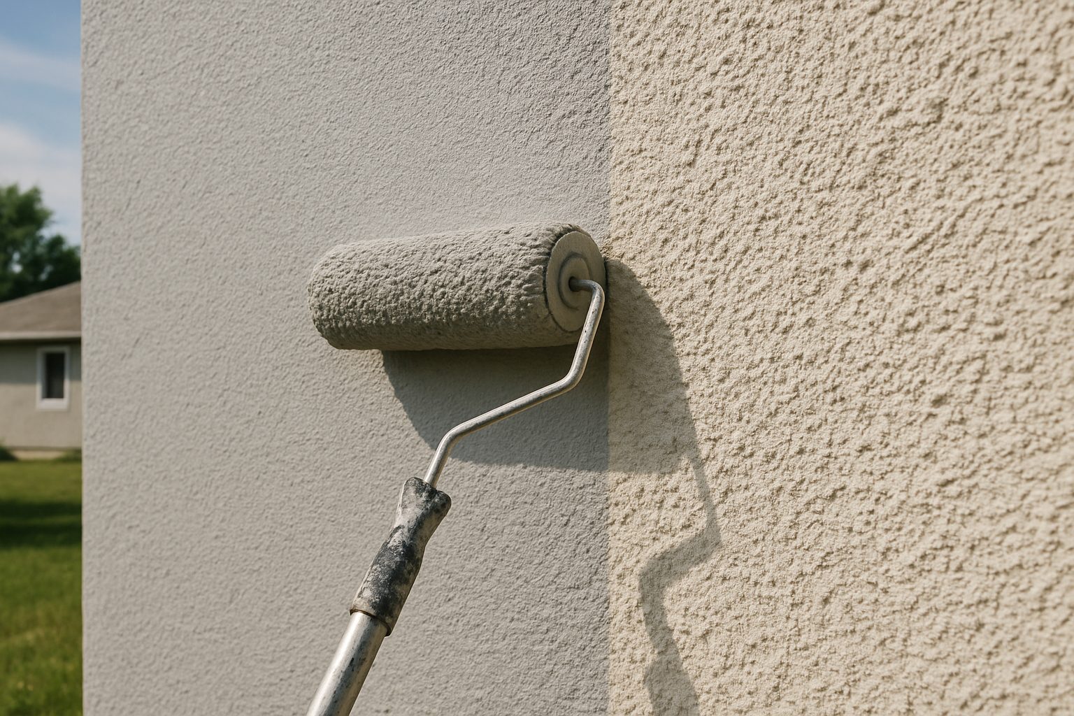 Stucco Painting in Winnipeg