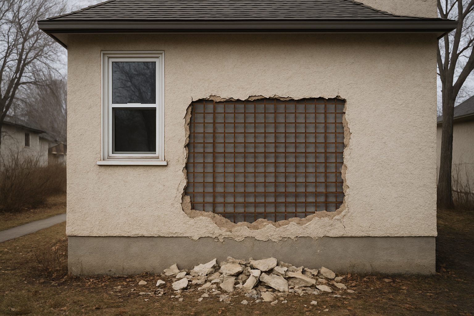 Stucco Removal in Winnipeg